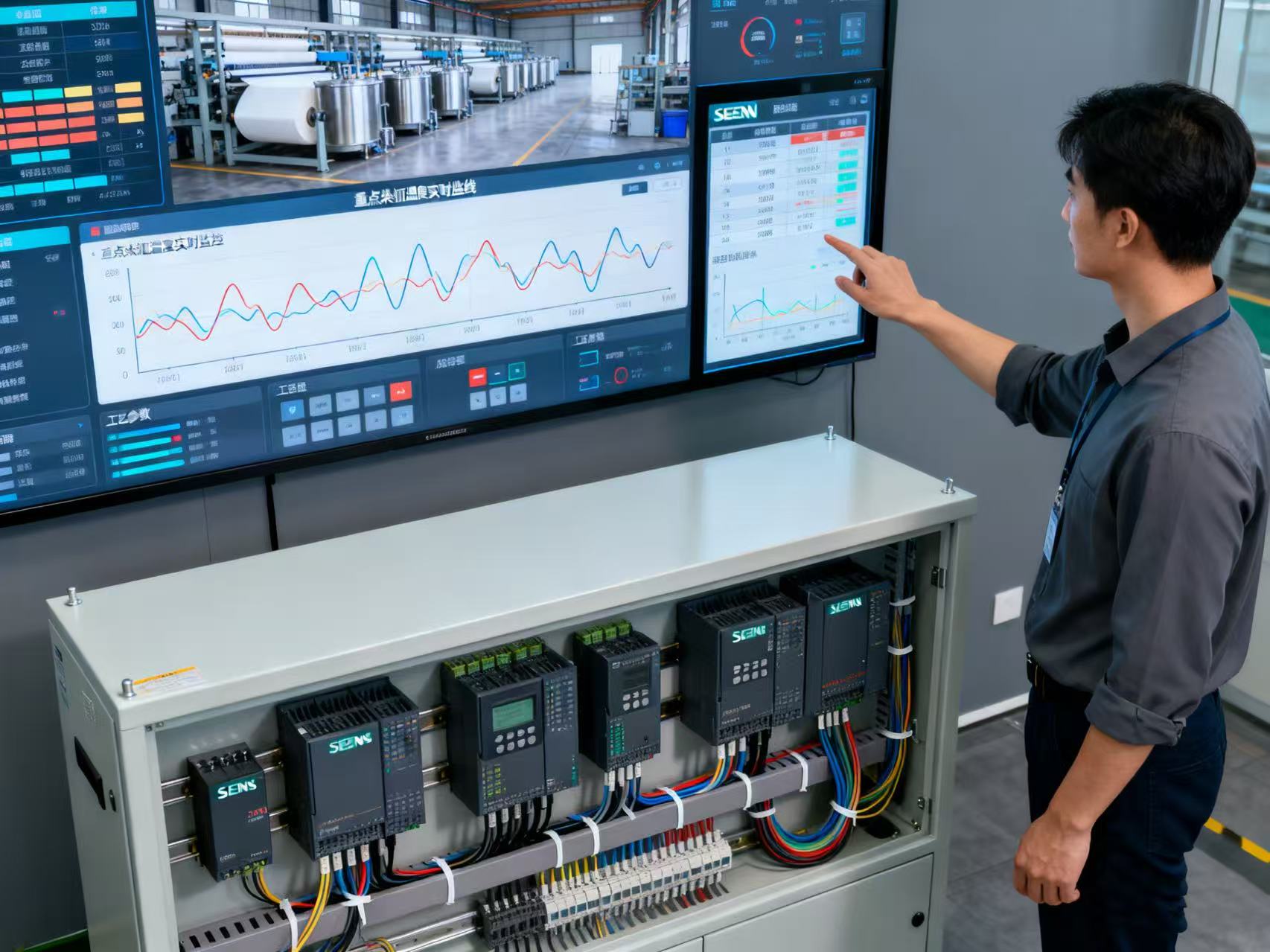 JIntelligent Transformation of Textile Dyeing Production Line, Enhancing Efficiency by 30%